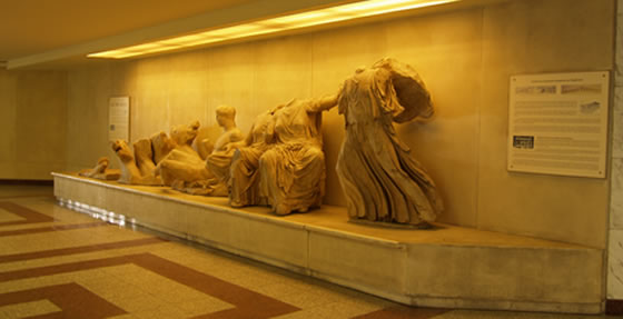 metopes from the acropolis reproductions of course