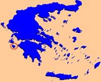 where in greece map