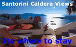 caldera (volcano) view is the best way to stay in Santorini