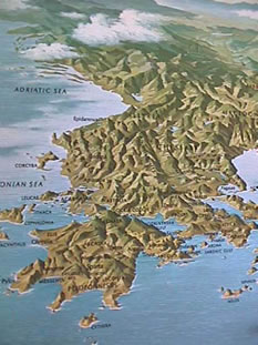 greece's topography is mountainous