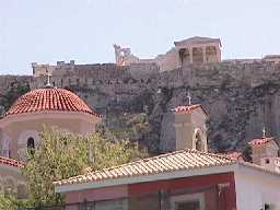 monastiraki square athens greece
