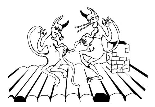 greek travel christmas demons