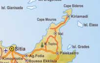 map sitia and vai