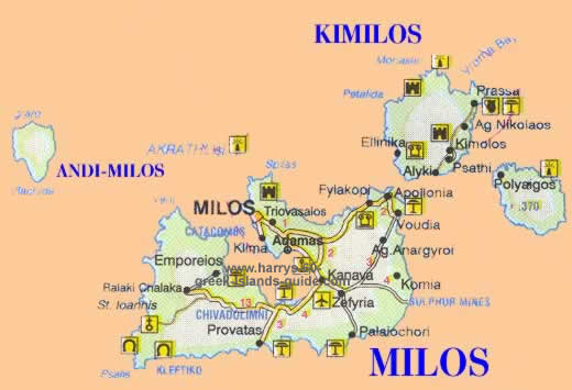 greece greek islands cycladed kimolos