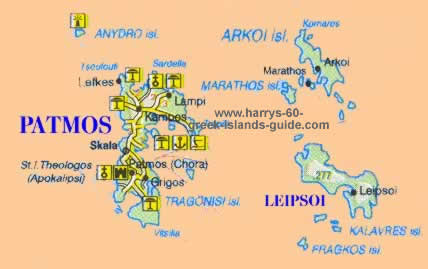 Greek island patmos