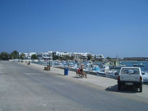the town or anti-paros various scenes