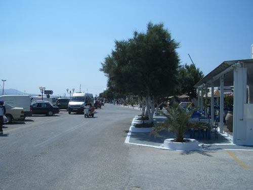 the town or anti-paros various scenes