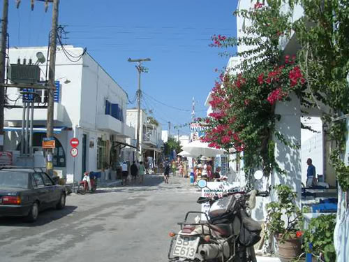 the town or anti-paros various scenes