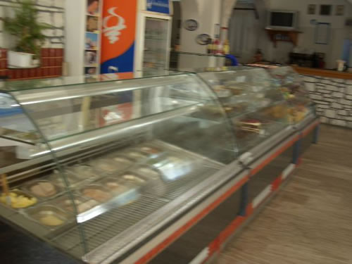 ice cream shop on main road to kastro