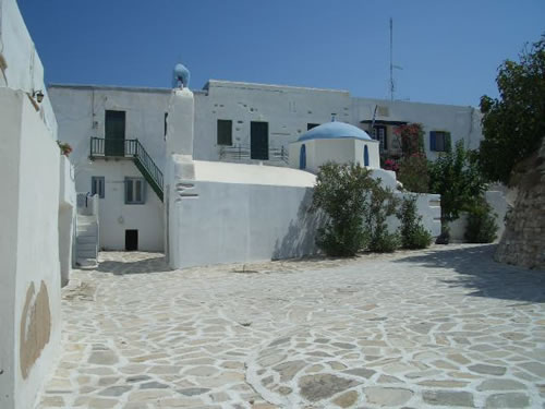 small square with church
