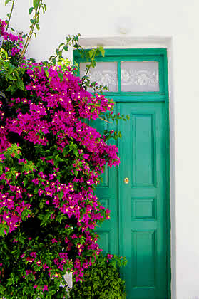 colorfull door