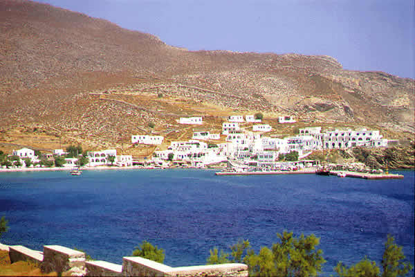 the port from out to sea