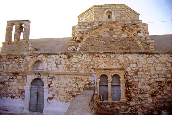 stone work on church