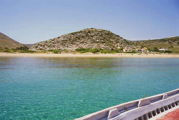 a sandy beach