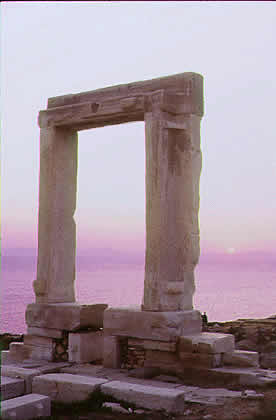 the temple portico