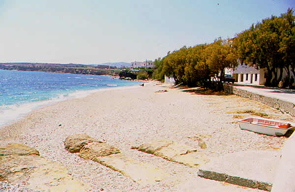 a pebble beach