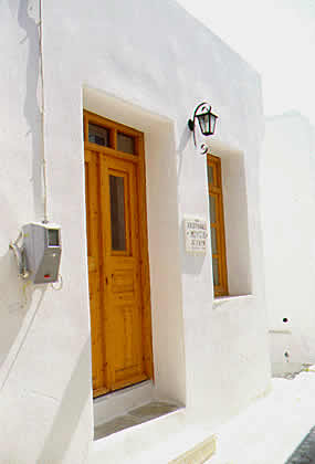 brown door