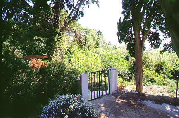 country garden gate