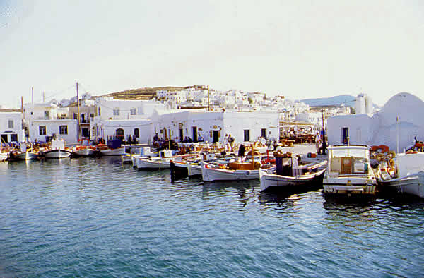 port on Paros
