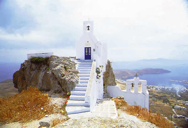 church steps on high