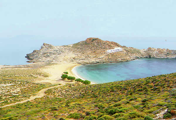 nice cove with beach