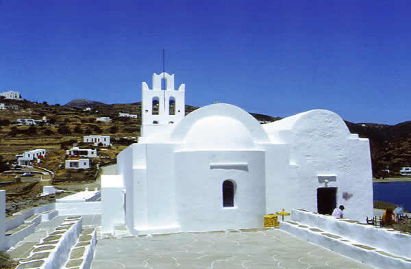 church by sea shore