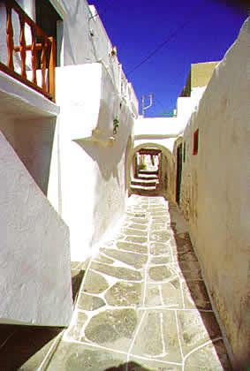 a stree in the village
