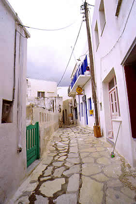 backstreets of the village