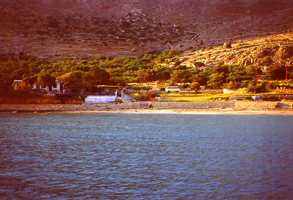 shore from sea