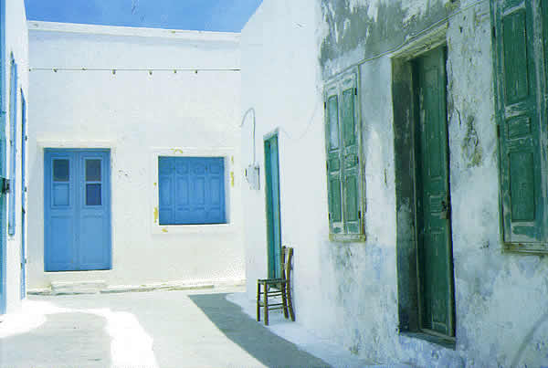 the backstreets of the port