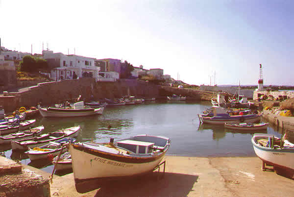 the port ona quiet day