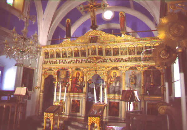 major church iconostassis