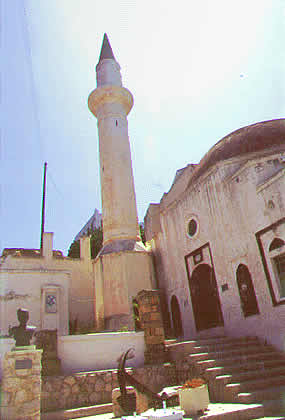 the Turkish influence of a mosque