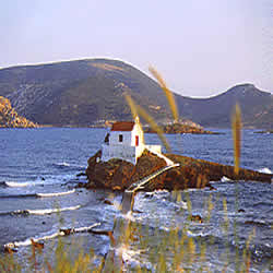 islet with chapel