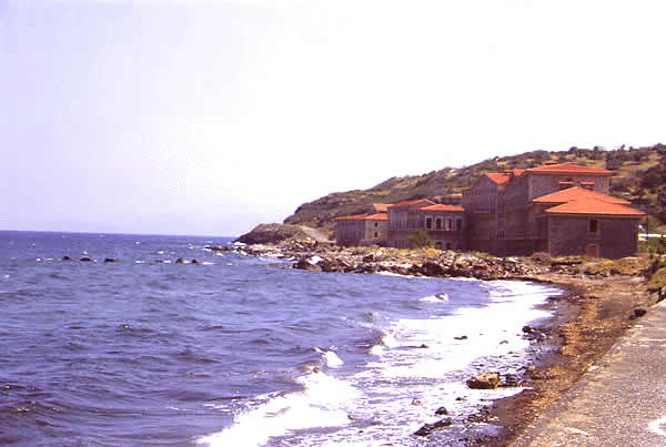 beach with rocks