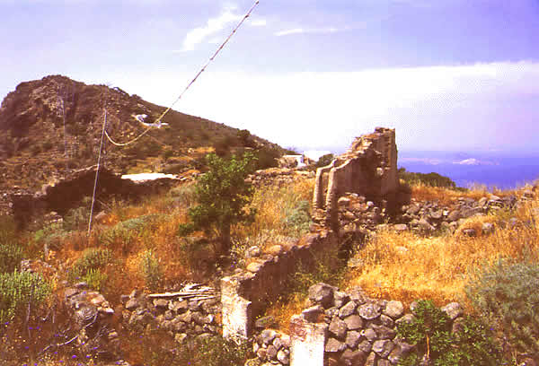 ruins of an old wall