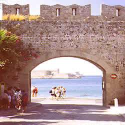 city gate