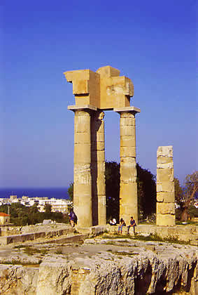 ancient ruins columns