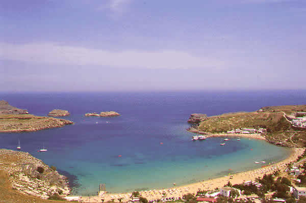 beautiful cove with beach