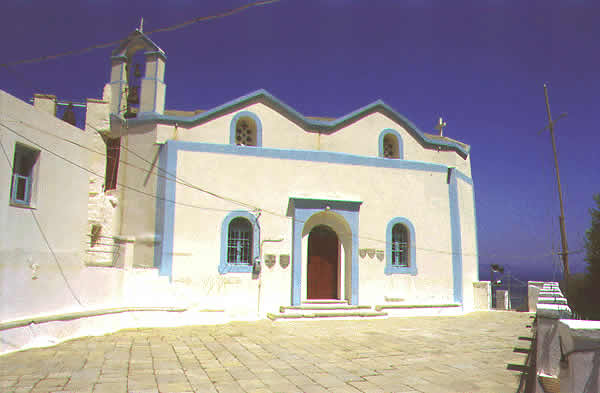 church with tented arches