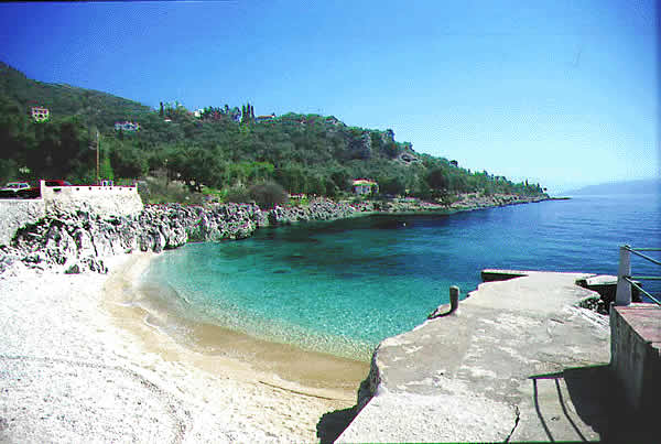 a nice cove for swimming
