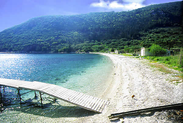 beach with ramp