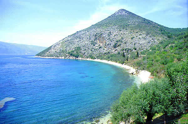 the islands mountainous coast