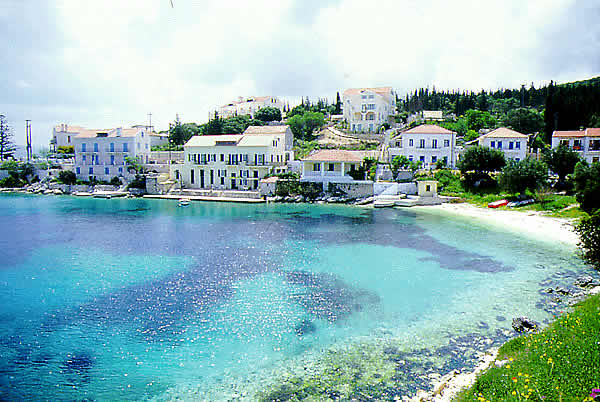 small port and beach