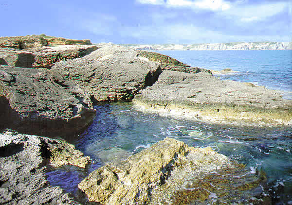 sea rock formation