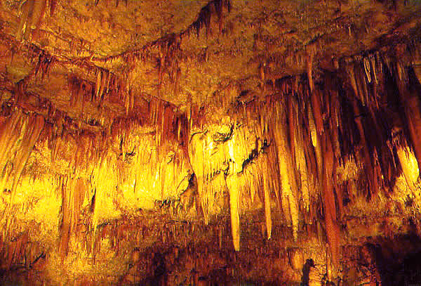 cave with stalactites