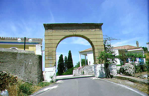roman style arch