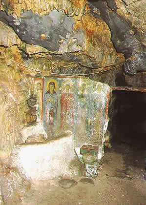 feature of cave interior icons