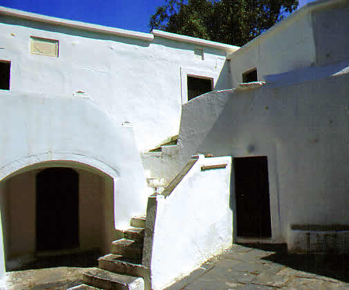 monastery courtyard