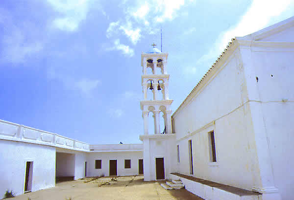 monastery courtyard